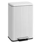 Trash Can, 13 Gallon (50 L) Garbage Can for Kitchen, with Lid, Pedal, and Removable Inner Bucket, Soft Close, Stainless Steel